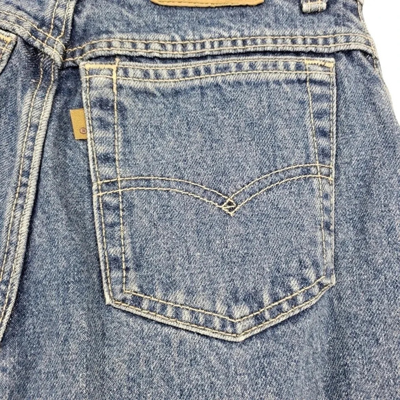 Vintage 80s Levis Mom Jeans High Rise Medium Wash Tapered USA Made Denim - Picture 5 of 7